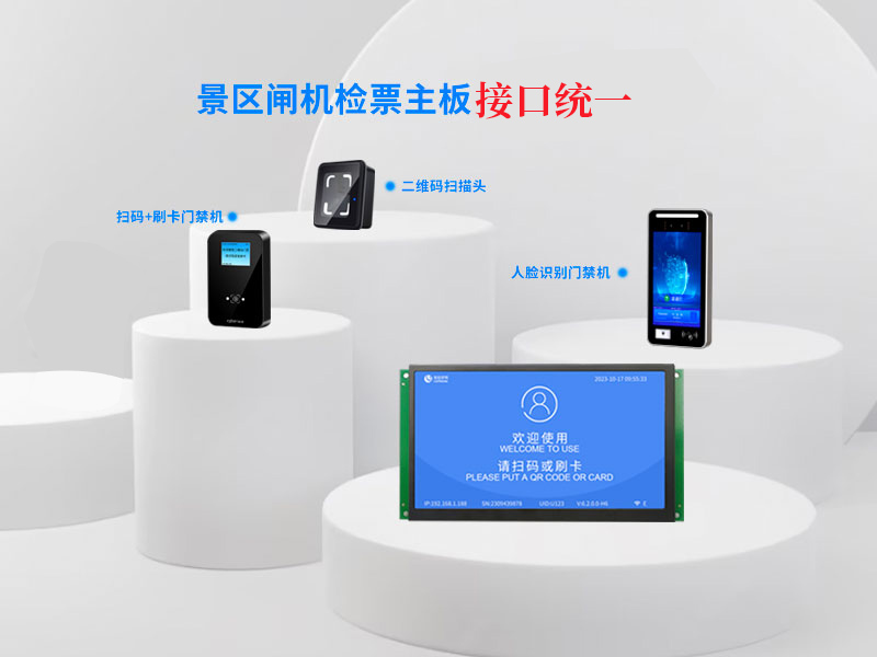 景区闸机检票主板接口统一